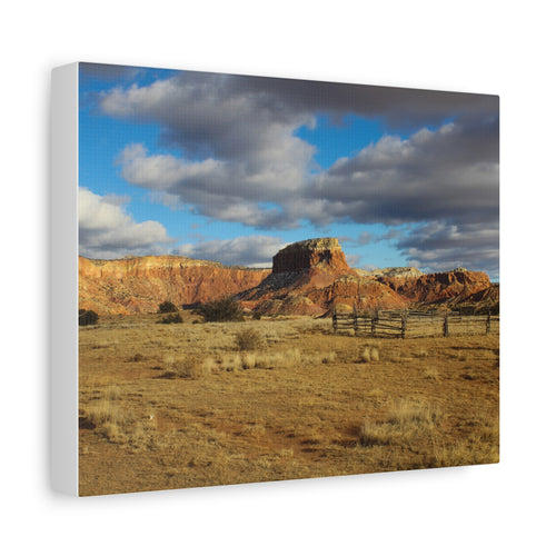 Desert Mesa Landscape Canvas - Matte Stretched Wall Art