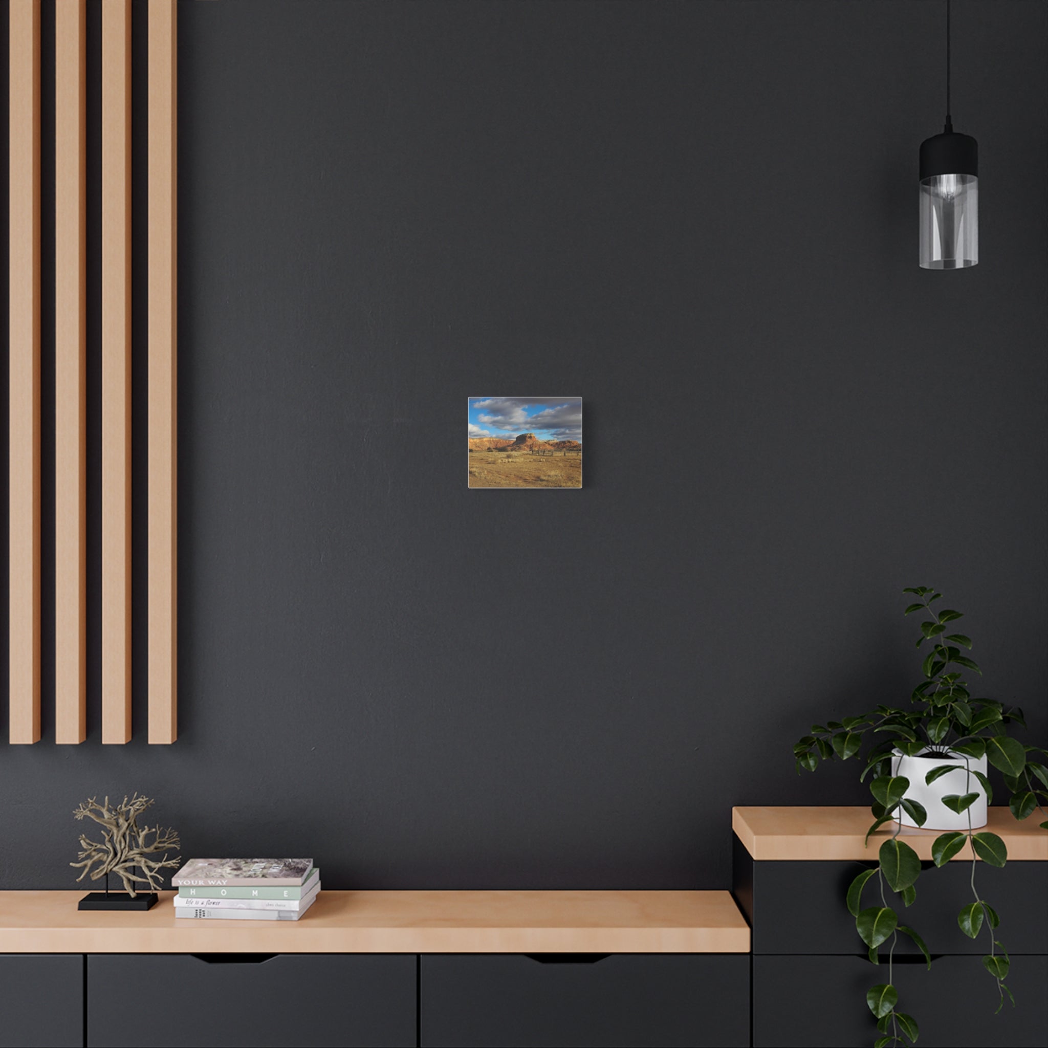 Desert Mesa Landscape Canvas - Matte Stretched Wall Art