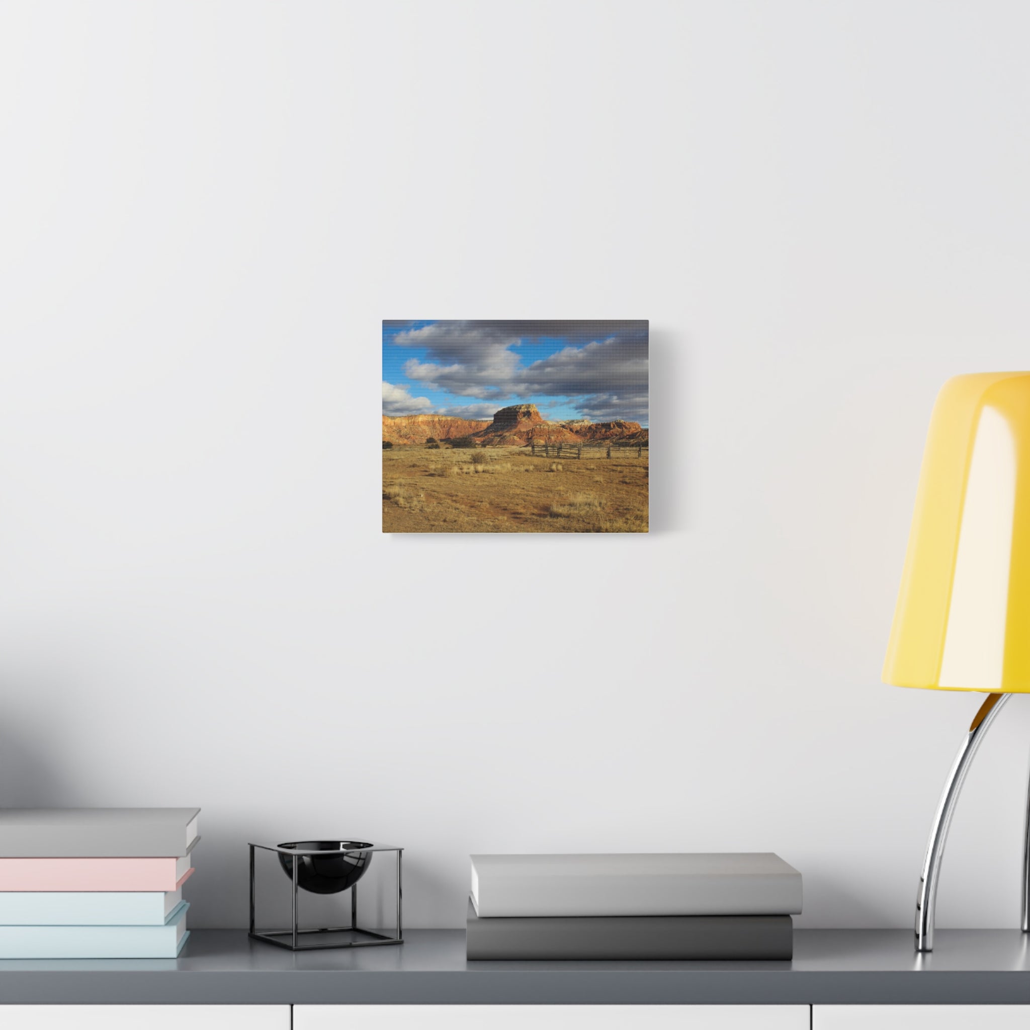 Desert Mesa Landscape Canvas - Matte Stretched Wall Art
