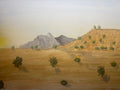 Desert Landscape Watercolor Painting