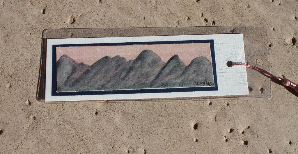 Mountain Watercolor Bookmarks